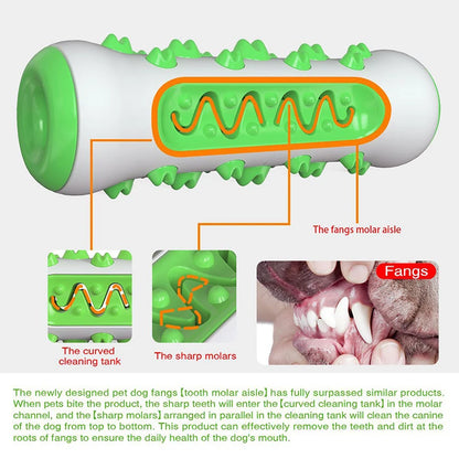 ChewBuddy™ Rubber Dog Toothbrush Toy