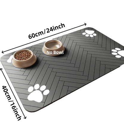 PawDry™ Pet Feeding Mat