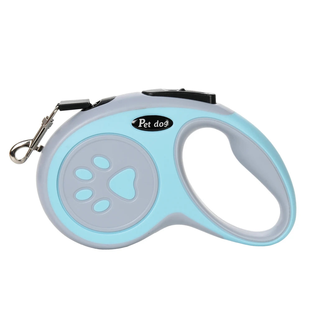 FlexiStride™ 3m/5m Retractable Nylon Dog & Cat Leash