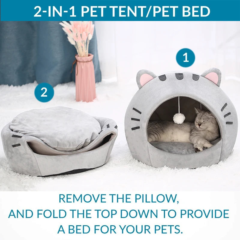 CozyCave™ Super Cat Bed