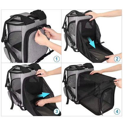 AirPaw™ Breathable Foldable Pet Carrier Backpack