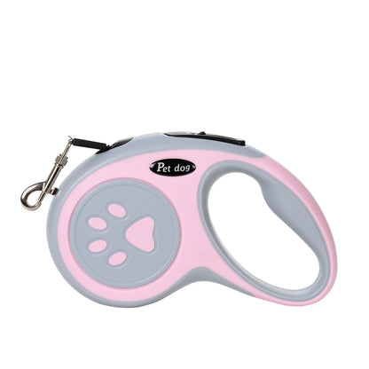 FlexiStride™ 3m/5m Retractable Nylon Dog & Cat Leash
