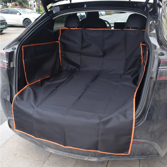 PawGuard Waterproof Dog Car Seat Cover – Rear Hammock Travel Protector