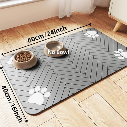 PawDry™ Pet Feeding Mat
