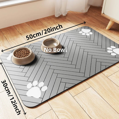 PawDry™ Pet Feeding Mat