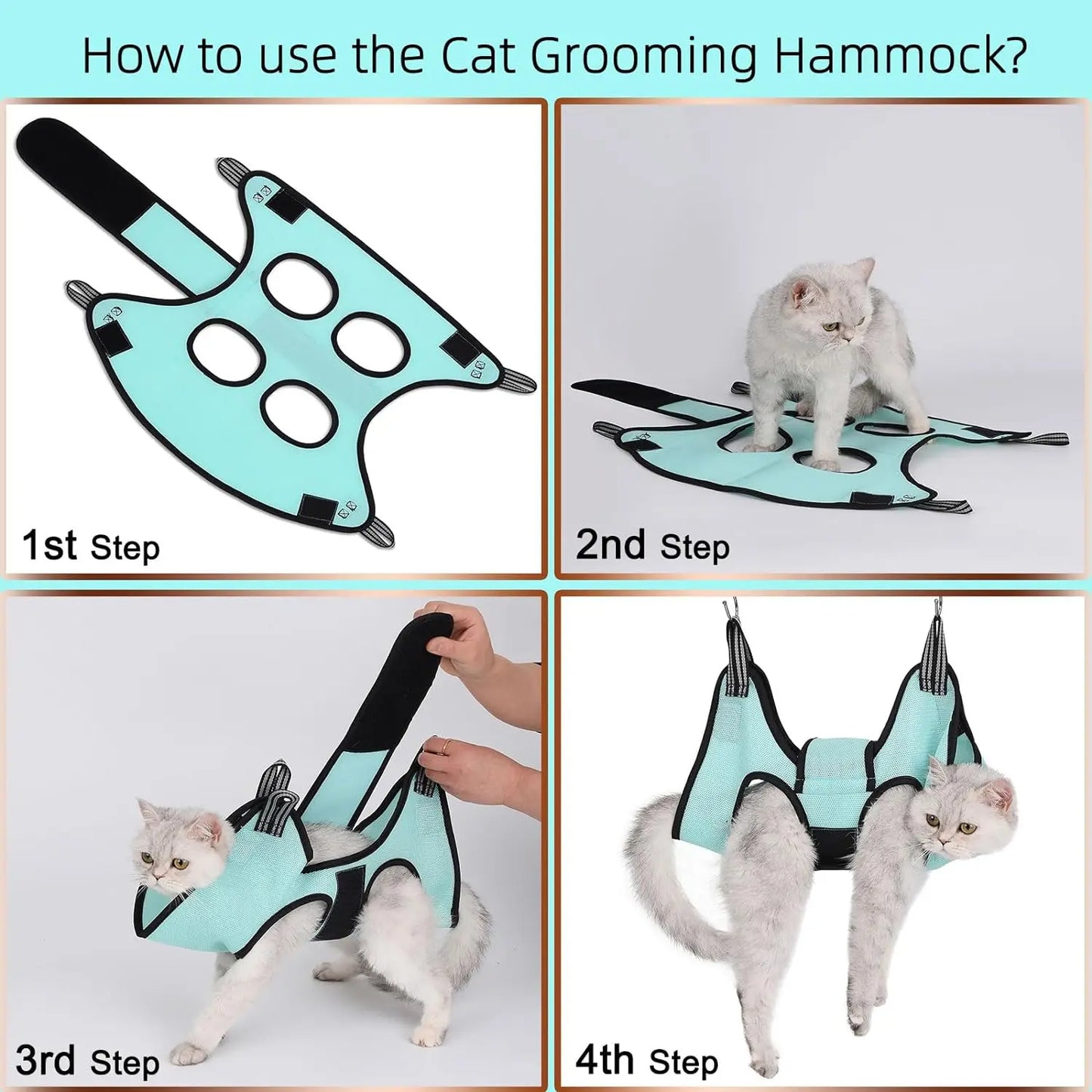 TONG™ Pet Grooming Hammock Helper