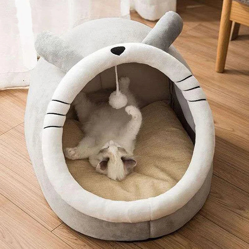 NapCloud Foldable & Washable Cartoon Pet Bed Cave