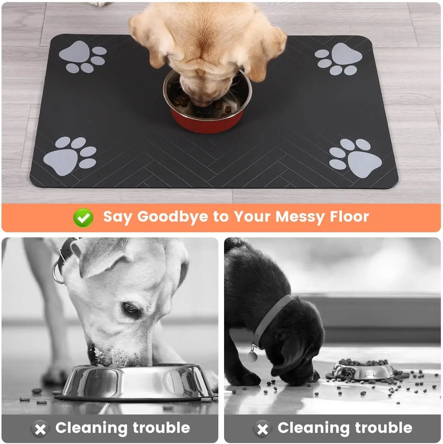 PawDry™ Pet Feeding Mat