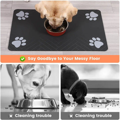 PawDry™ Pet Feeding Mat